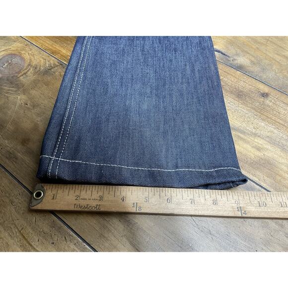 Kimes Ranch Men's Dillon Raw Jeans Blue 100% Cotton Wide Bootcut 34x34 USA Made - Picture 12 of 13